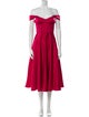 Jay Godfrey Off-The-Shoulder Midi Length Dress