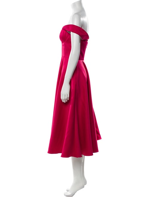 Jay Godfrey Off-The-Shoulder Midi Length Dress