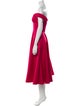 Jay Godfrey Off-The-Shoulder Midi Length Dress