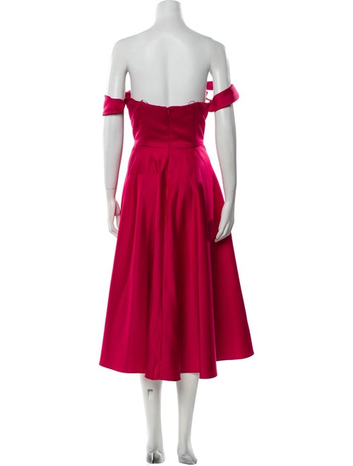 Jay Godfrey Off-The-Shoulder Midi Length Dress