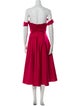Jay Godfrey Off-The-Shoulder Midi Length Dress