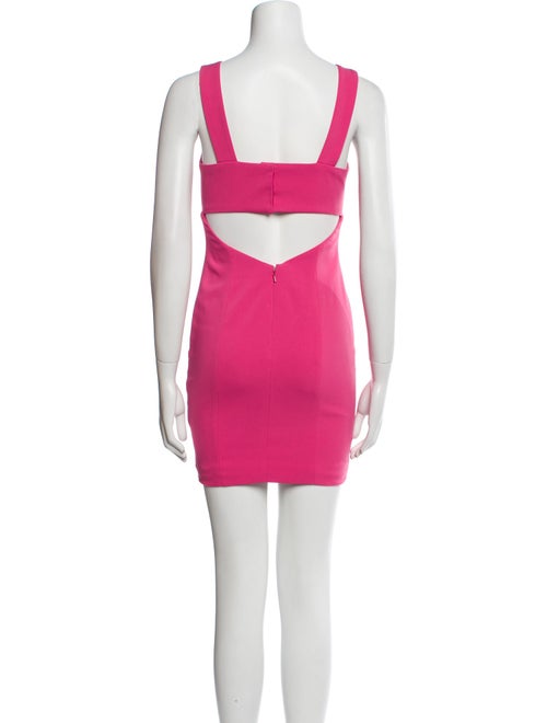 Jay Godfrey V-Neck Mini Dress