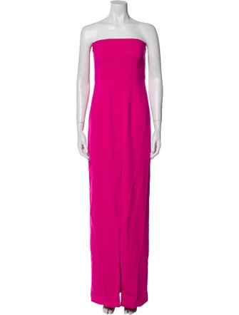 Jay Godfrey Strapless Long Dress
