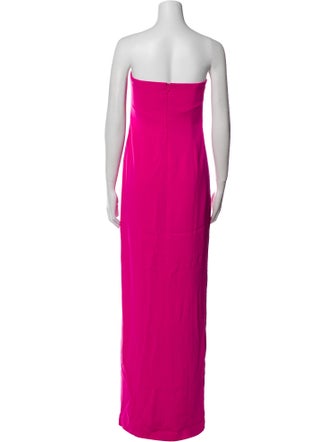 Jay Godfrey Strapless Long Dress