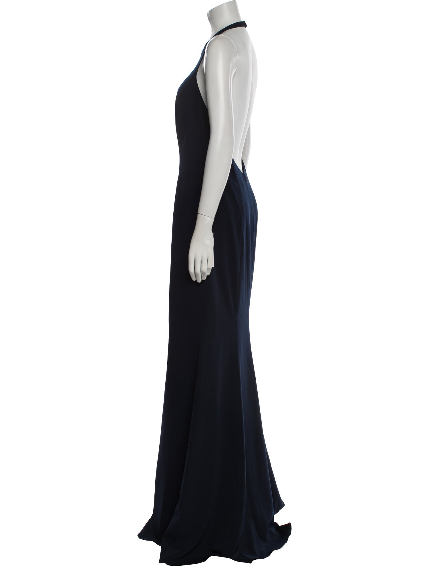 Jay Godfrey Halterneck Long Dress