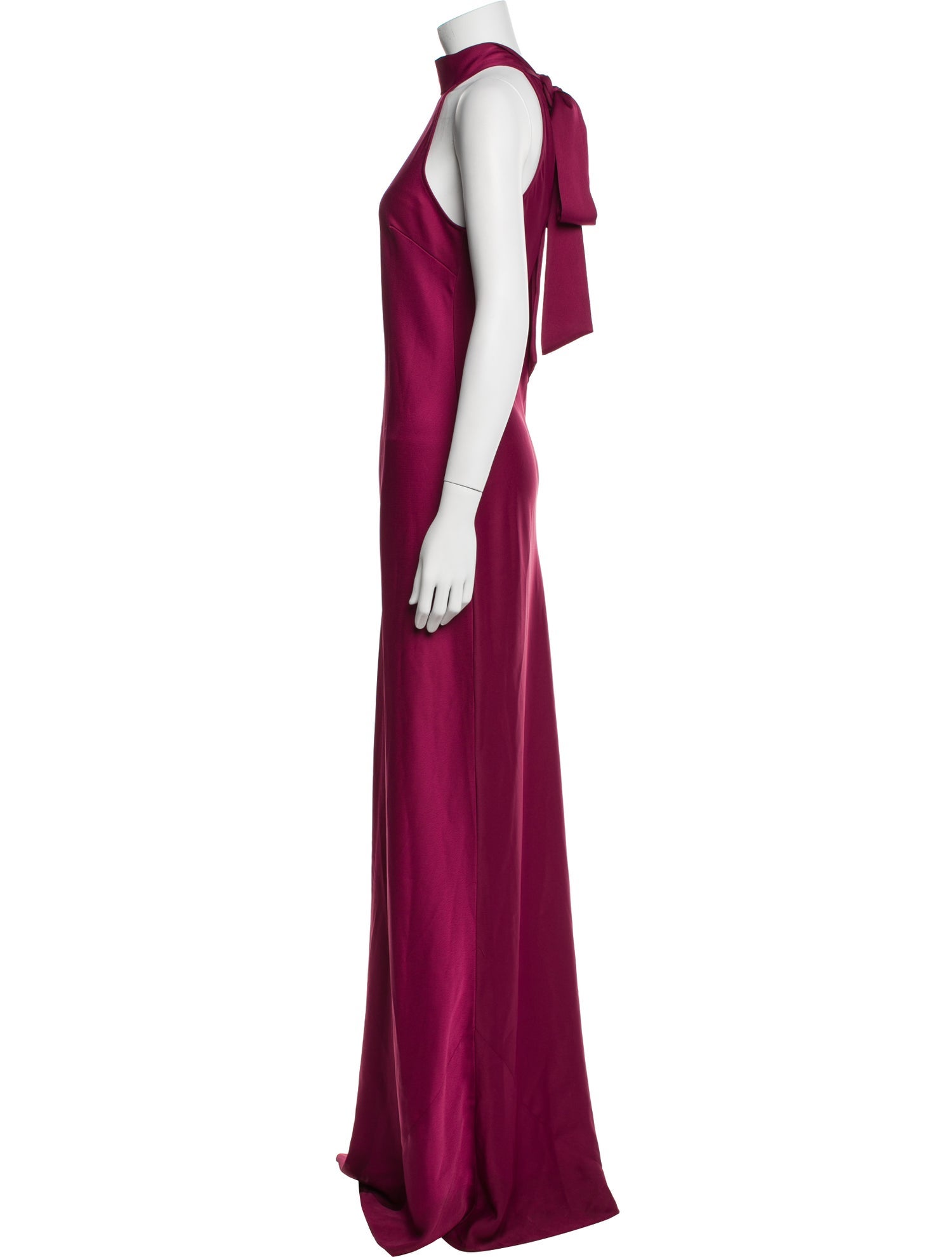 Jay Godfrey Mock Neck Long Dress