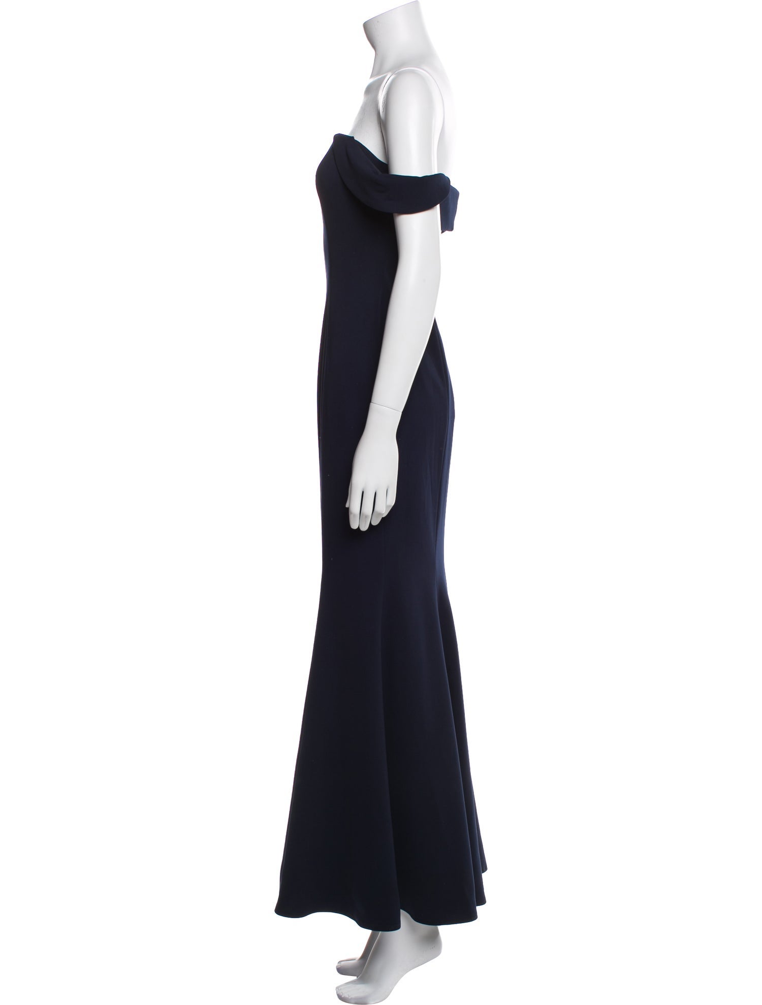 Jay Godfrey Off-The-Shoulder Long Dress