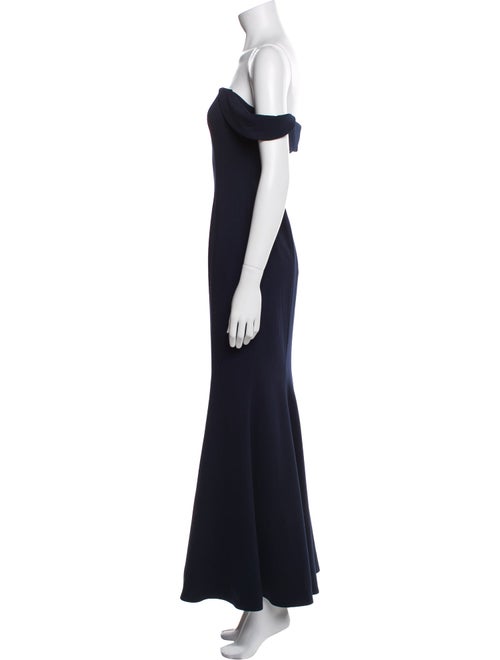 Jay Godfrey Off-The-Shoulder Long Dress