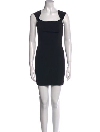 Jay Godfrey Square Neckline Mini Dress