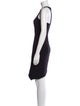 Jay Godfrey Crew Neck Knee-Length Dress
