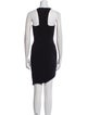 Jay Godfrey Crew Neck Knee-Length Dress