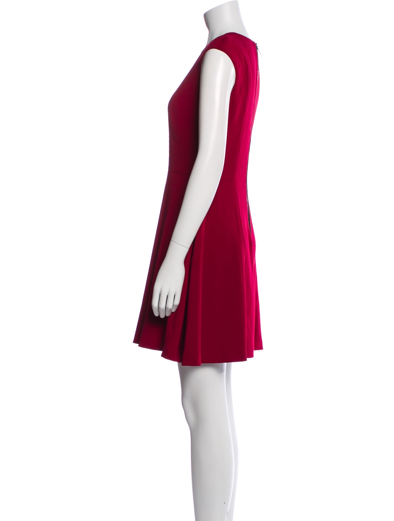 Jay Godfrey Scoop Neck Mini Dress