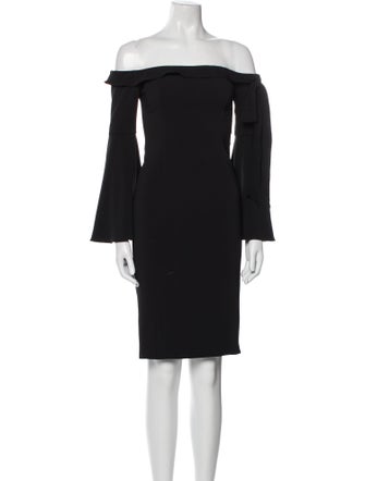 Jay Godfrey Off-The-Shoulder Mini Dress