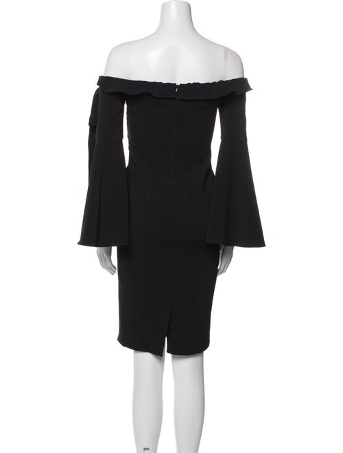 Jay Godfrey Off-The-Shoulder Mini Dress