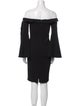 Jay Godfrey Off-The-Shoulder Mini Dress