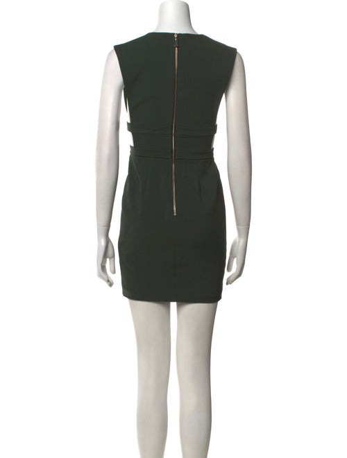 Jay Godfrey V-Neck Mini Dress