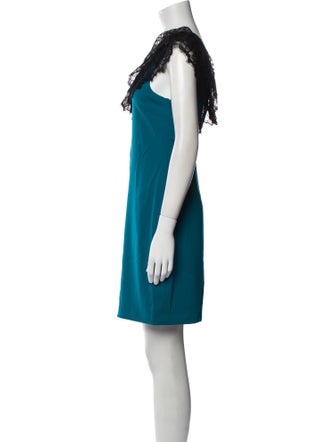 Jay Godfrey One-Shoulder Knee-Length Dress