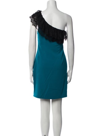 Jay Godfrey One-Shoulder Knee-Length Dress