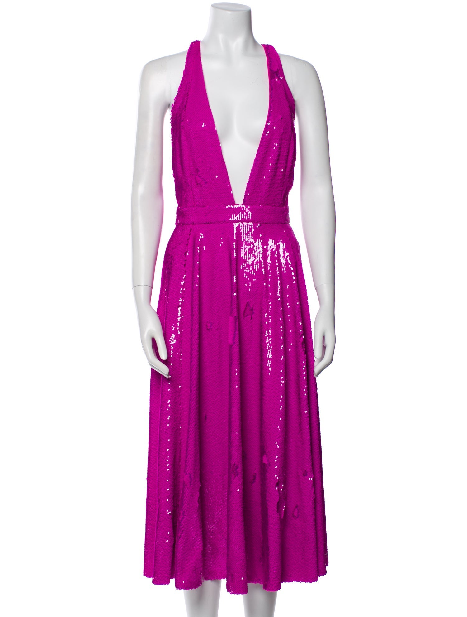 Jay Godfrey V-Neck Long Dress w/ Tags