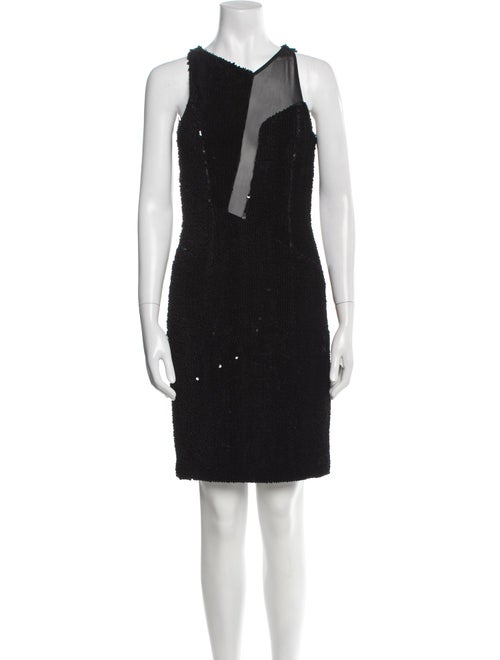 Jay Godfrey V-Neck Mini Dress