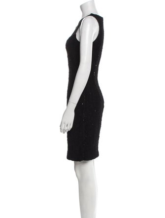 Jay Godfrey V-Neck Mini Dress