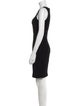 Jay Godfrey V-Neck Mini Dress