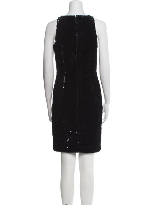 Jay Godfrey V-Neck Mini Dress