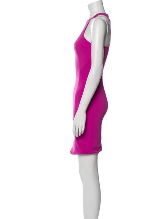 Jay Godfrey Crew Neck Mini Dress