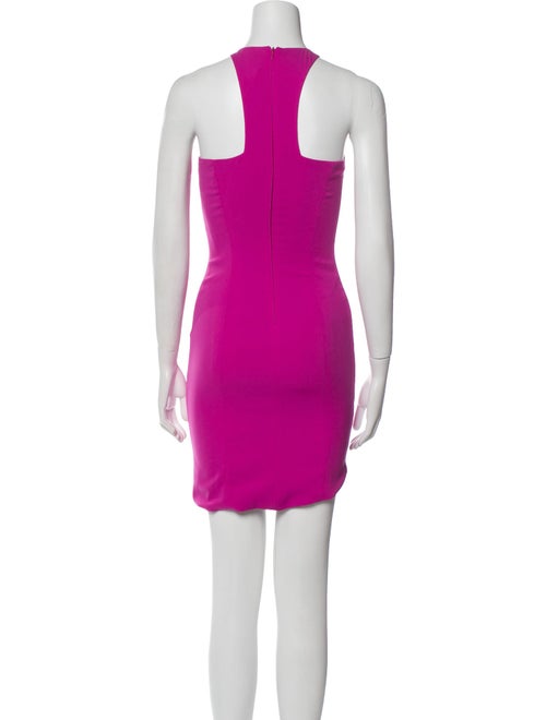 Jay Godfrey Crew Neck Mini Dress