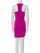 Jay Godfrey Crew Neck Mini Dress