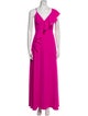 Jay Godfrey V-Neck Long Dress