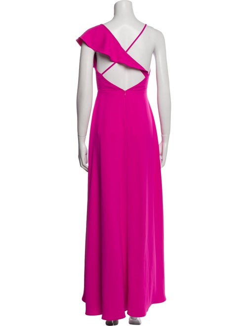 Jay Godfrey V-Neck Long Dress