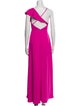 Jay Godfrey V-Neck Long Dress