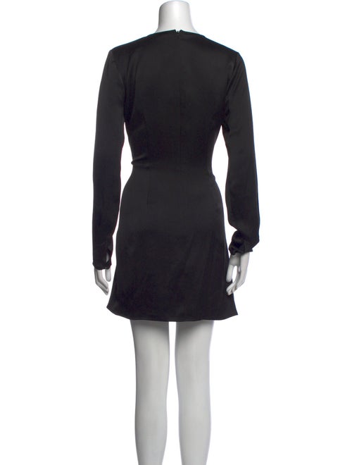 Jay Godfrey V-Neck Mini Dress