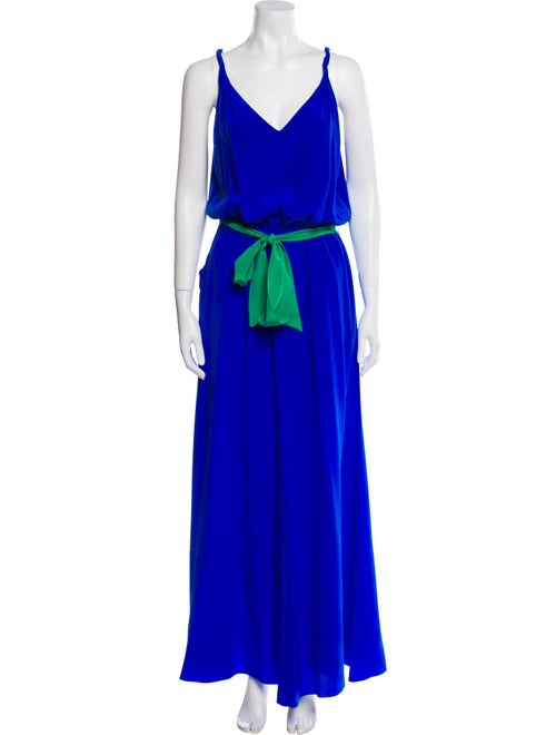 Jay Godfrey Silk Long Dress