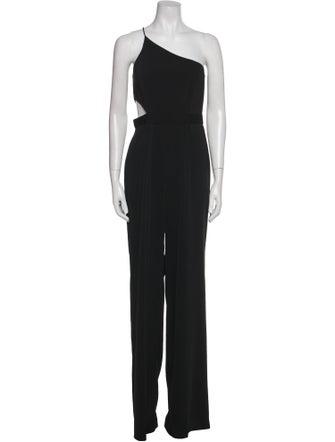 Jay Godfrey One-Shoulder Jumpsuit