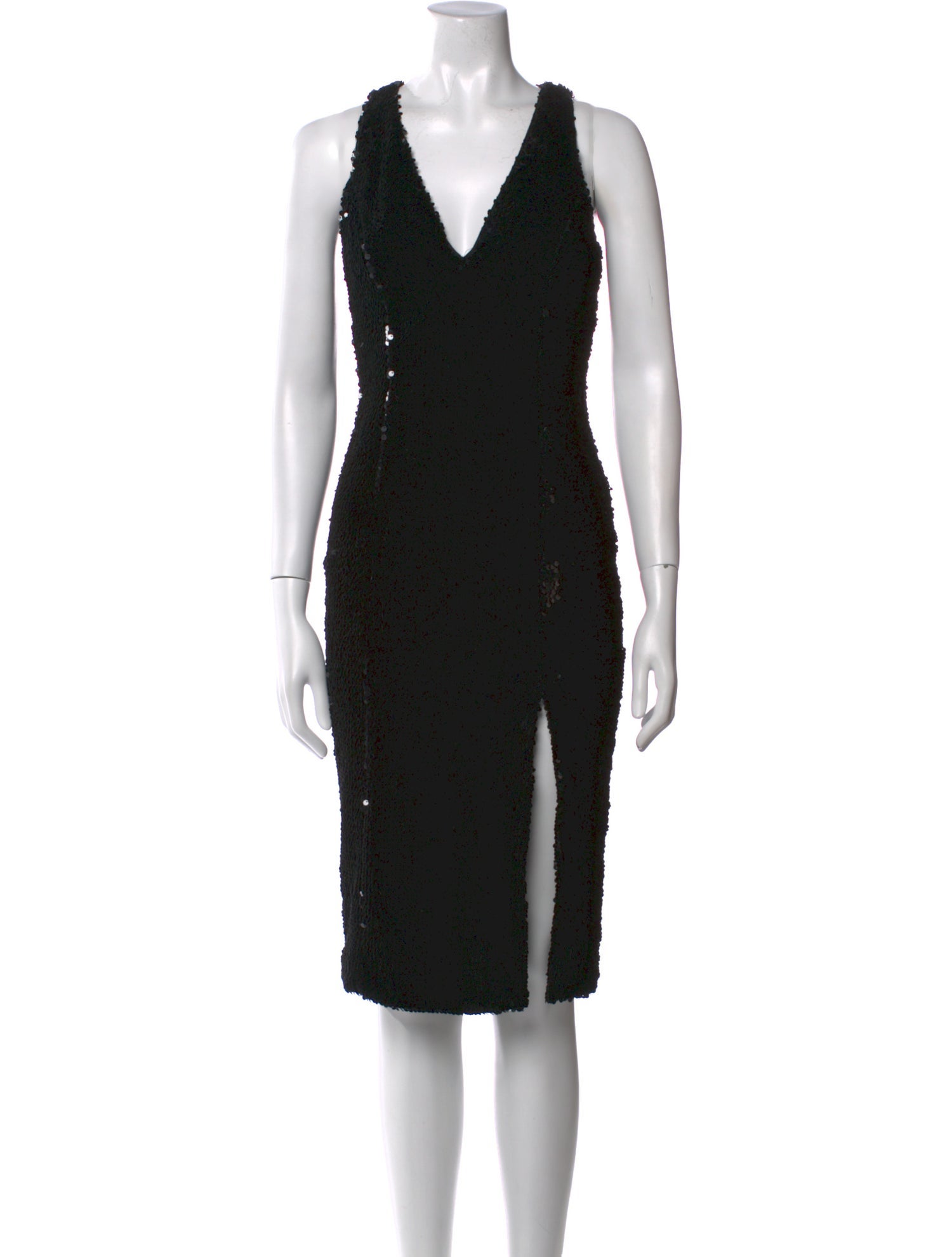 Jay Godfrey V-Neck Midi Length Dress w/ Tags