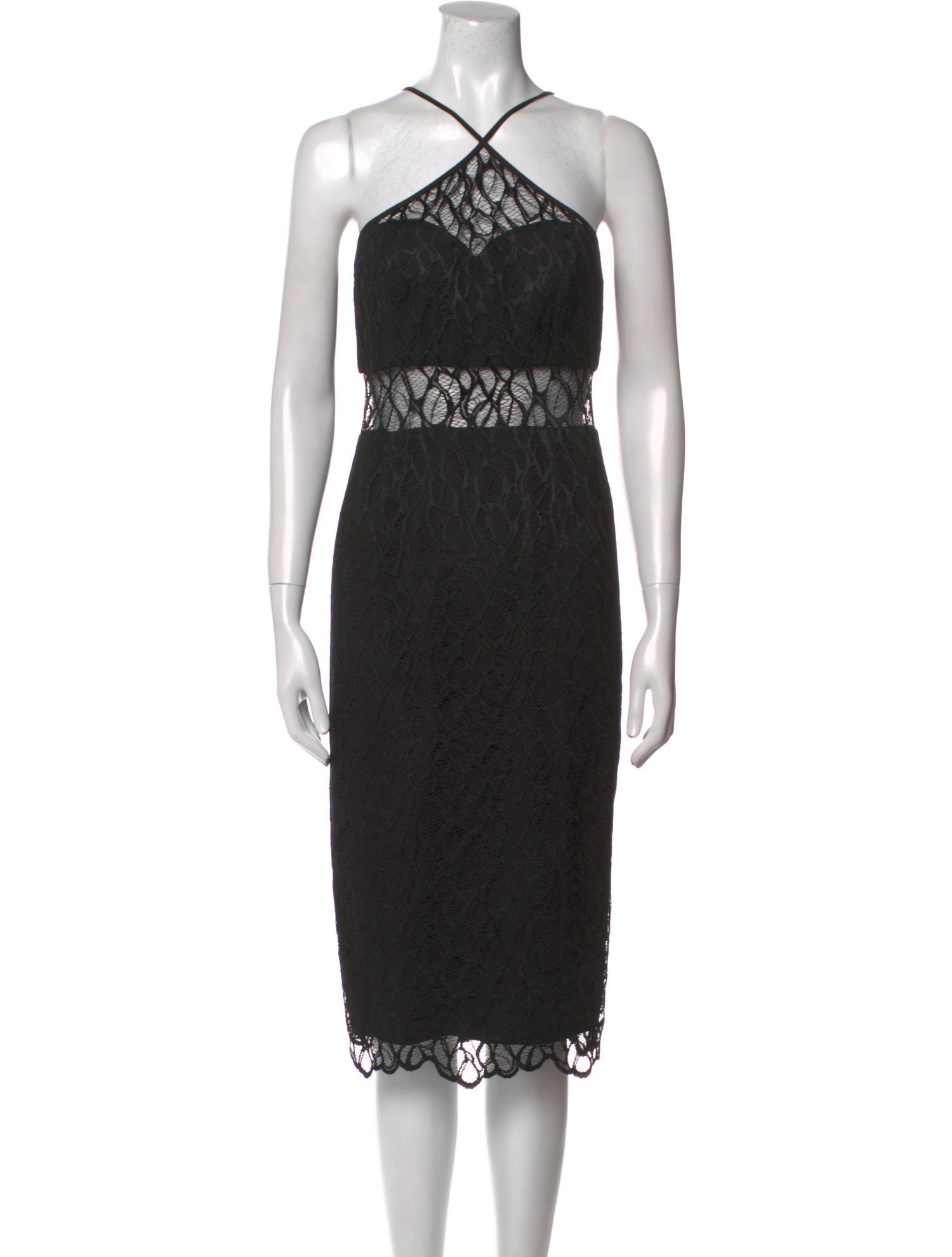 Jay Godfrey Nylon Midi Length Dress