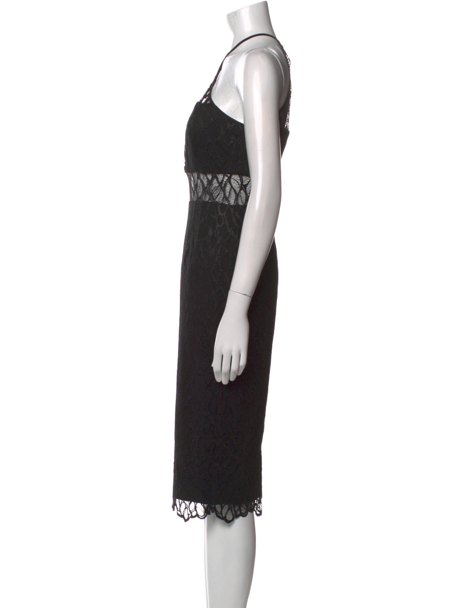 Jay Godfrey Nylon Midi Length Dress