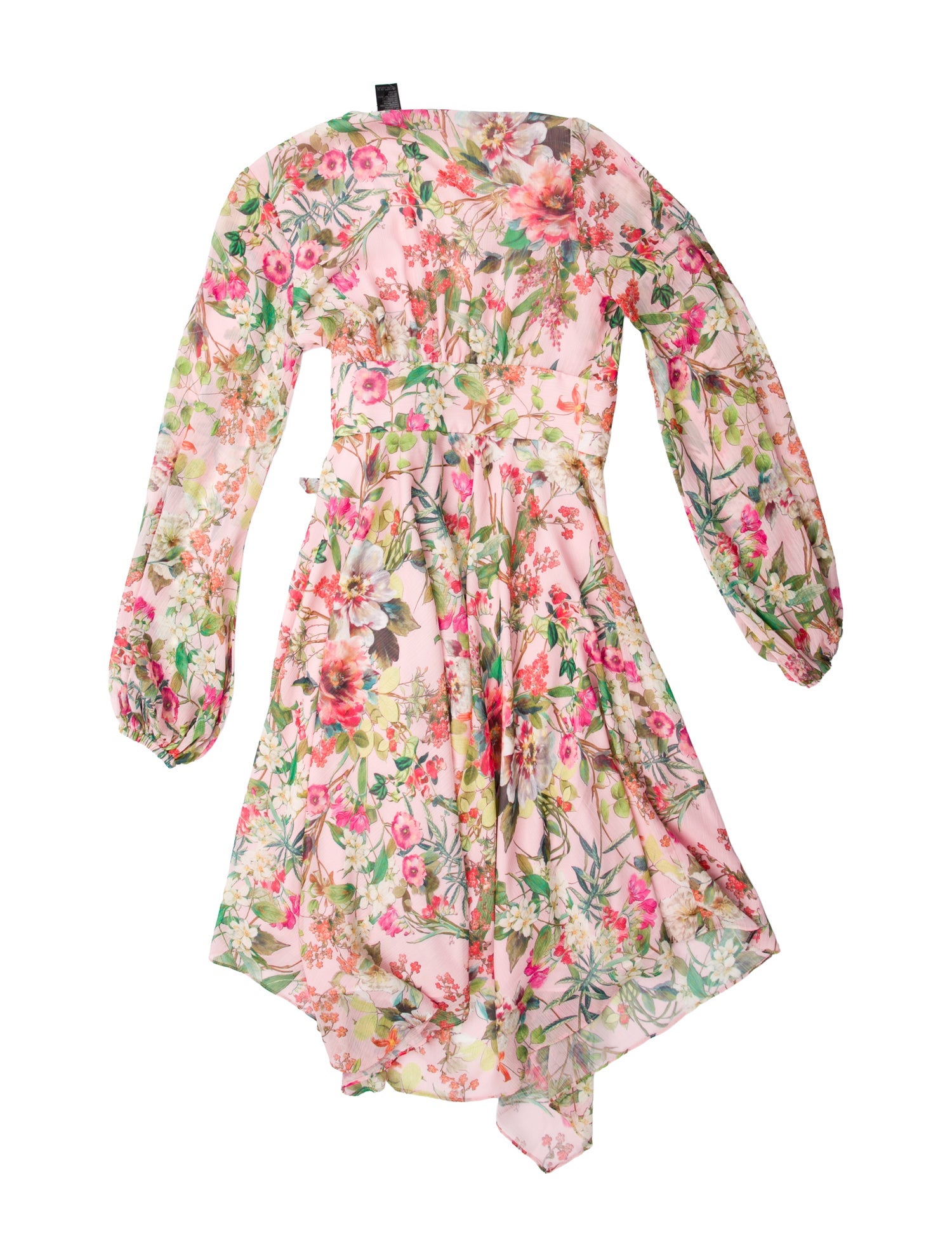Jay Godfrey Floral Print Midi Length Dress