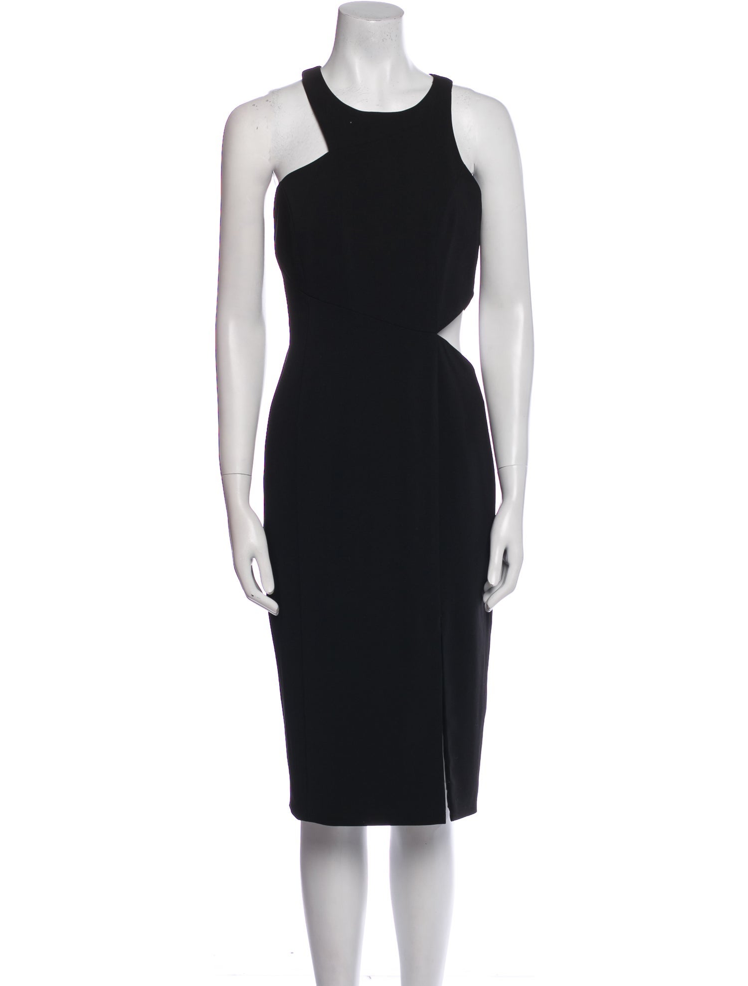 Jay Godfrey Crew Neck Midi Length Dress