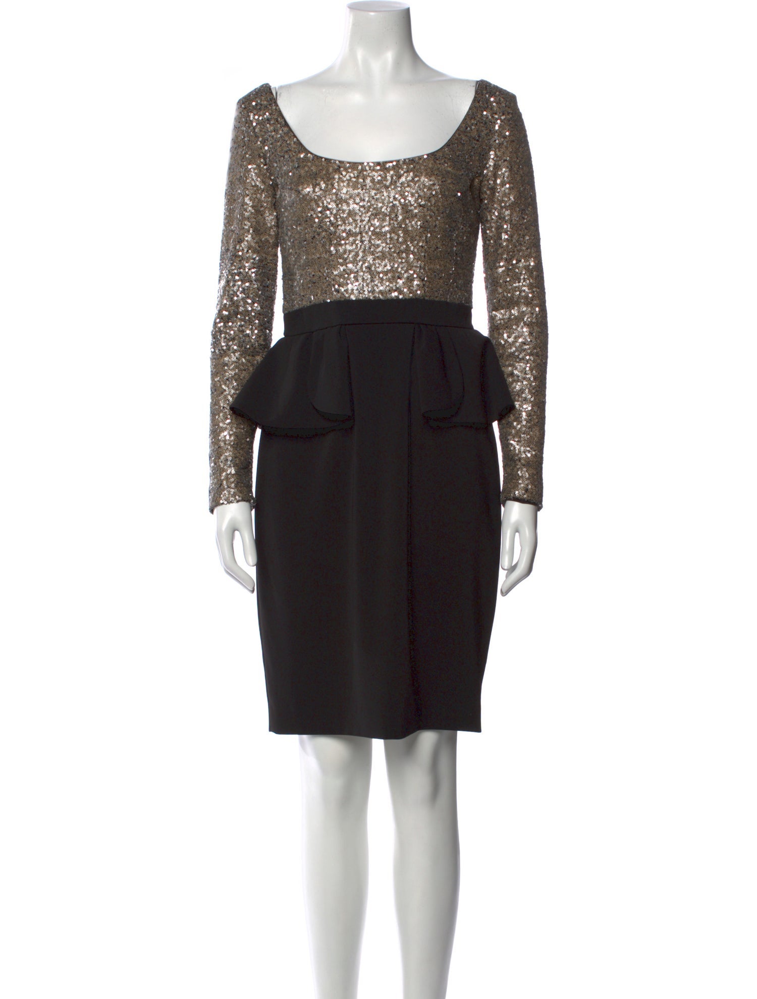 Jay Godfrey Scoop Neck Knee-Length Dress