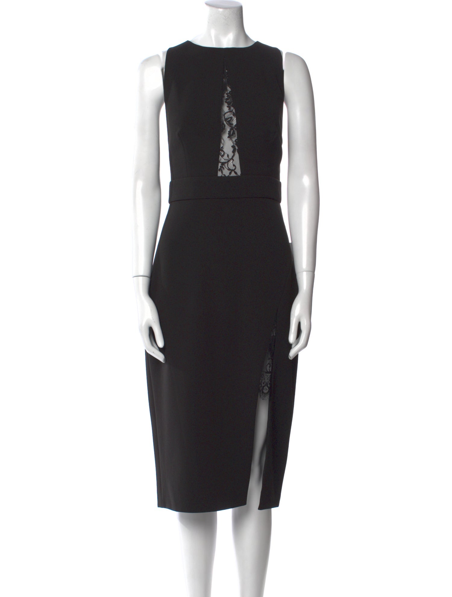 Jay Godfrey Crew Neck Midi Length Dress