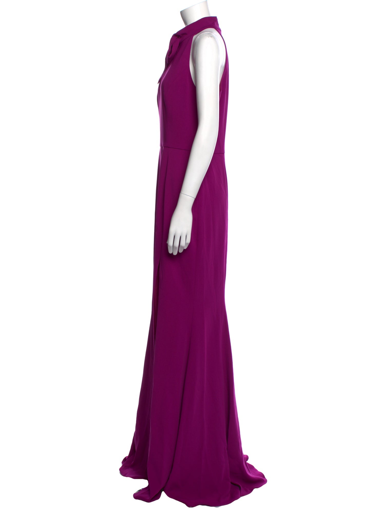Jay Godfrey Halterneck Long Dress