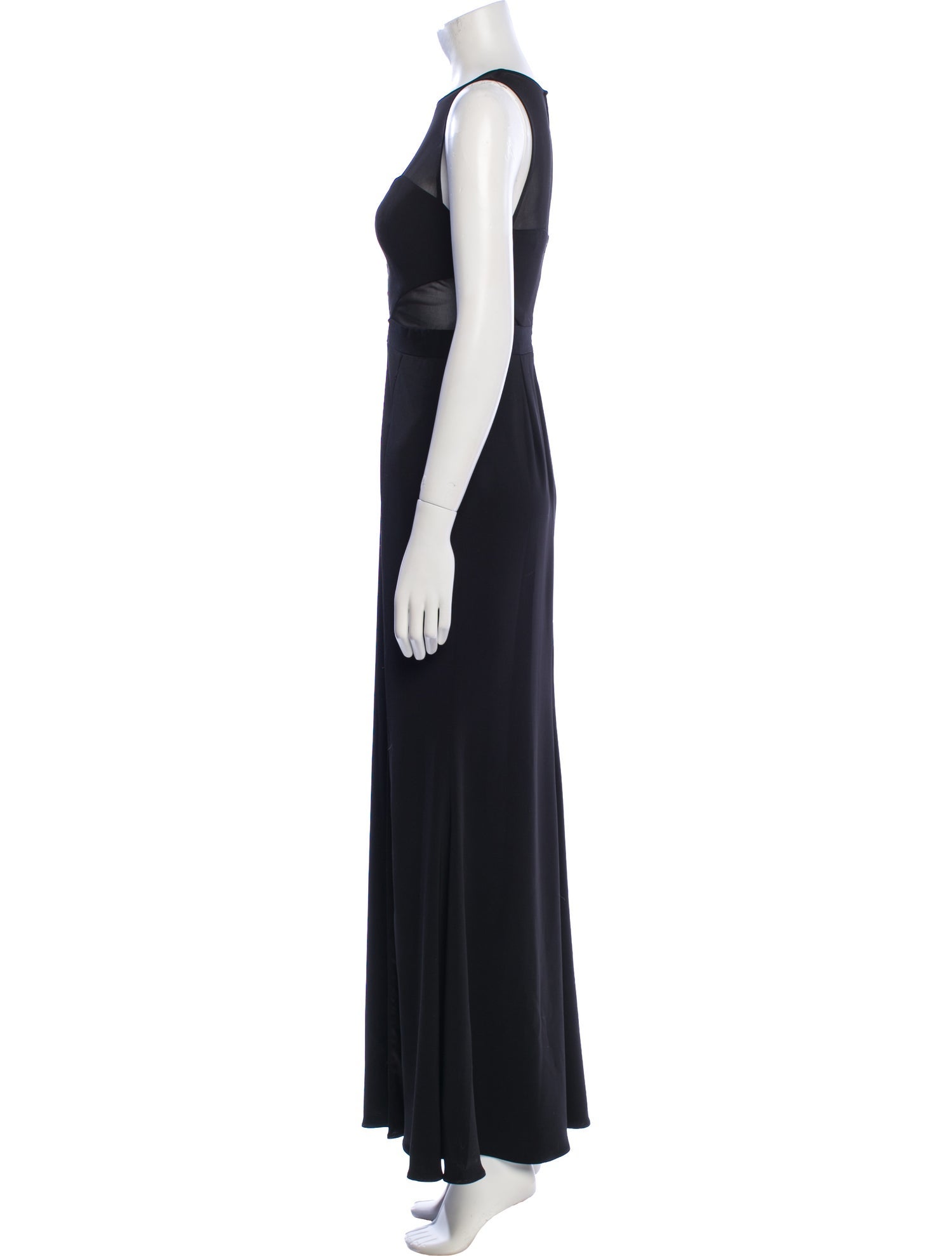 Jay Godfrey Crew Neck Long Dress