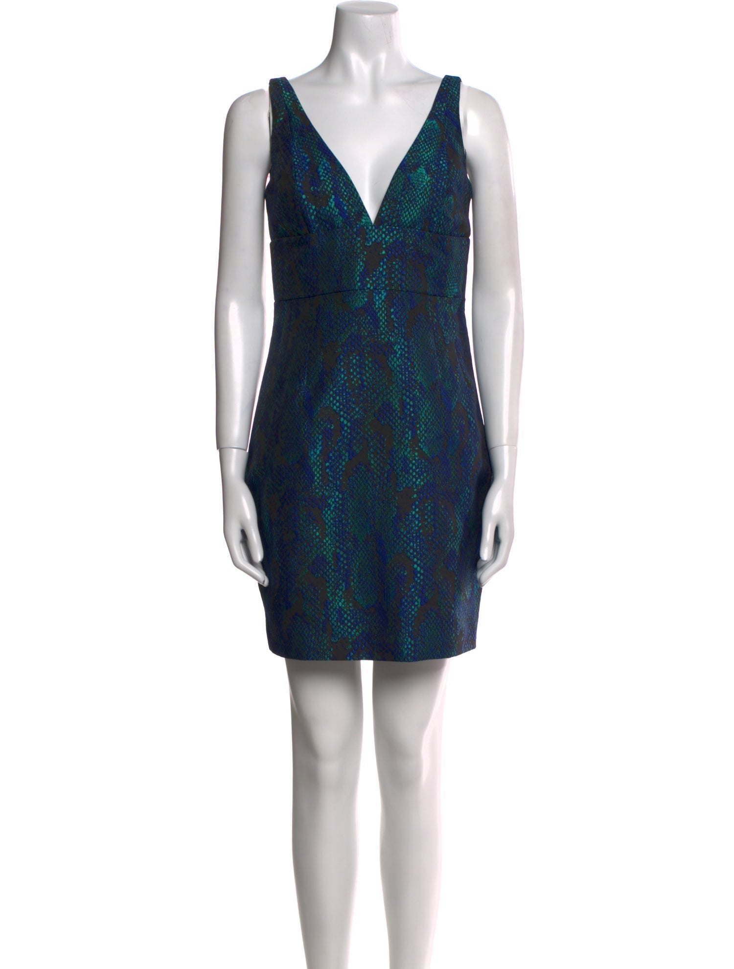 Jay Godfrey Printed Mini Dress