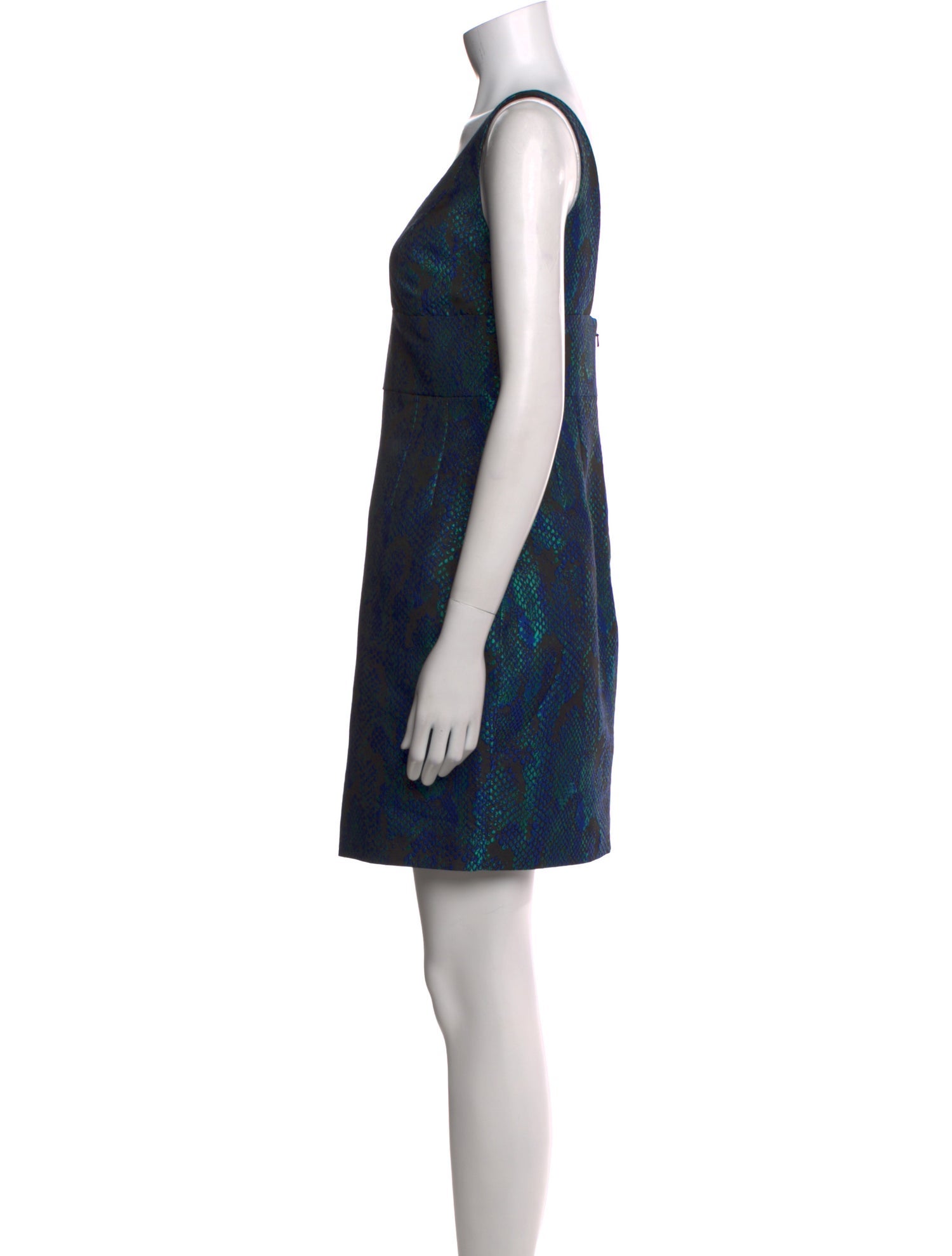 Jay Godfrey Printed Mini Dress