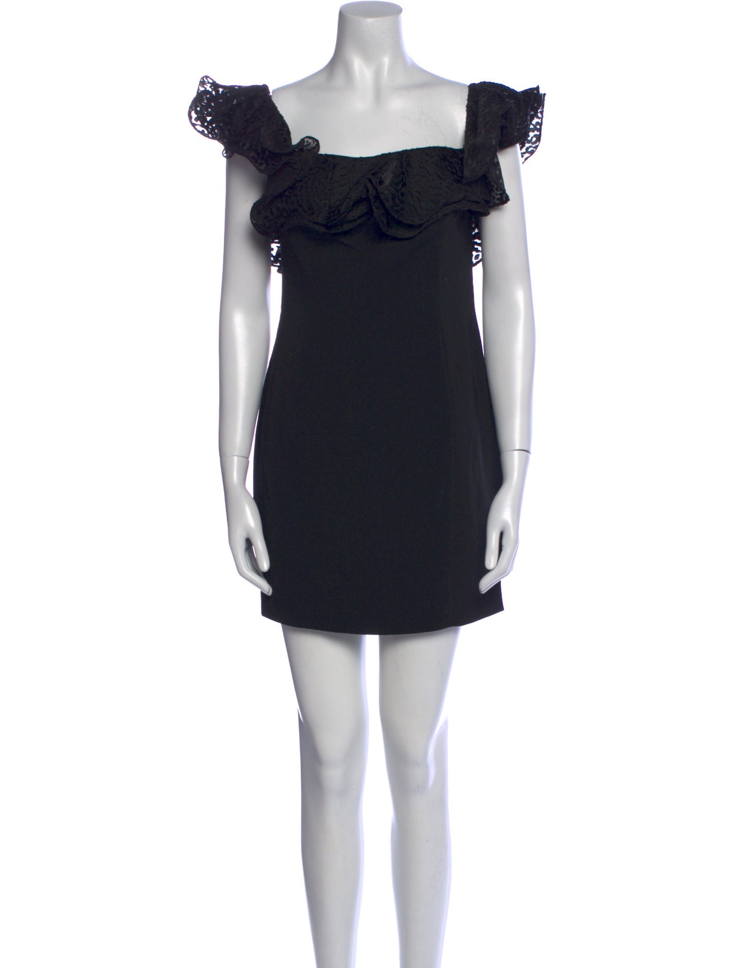 Jay Godfrey Square Neckline Mini Dress