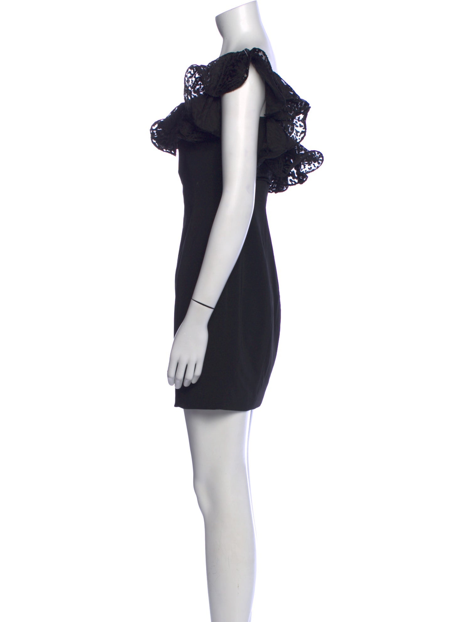 Jay Godfrey Square Neckline Mini Dress