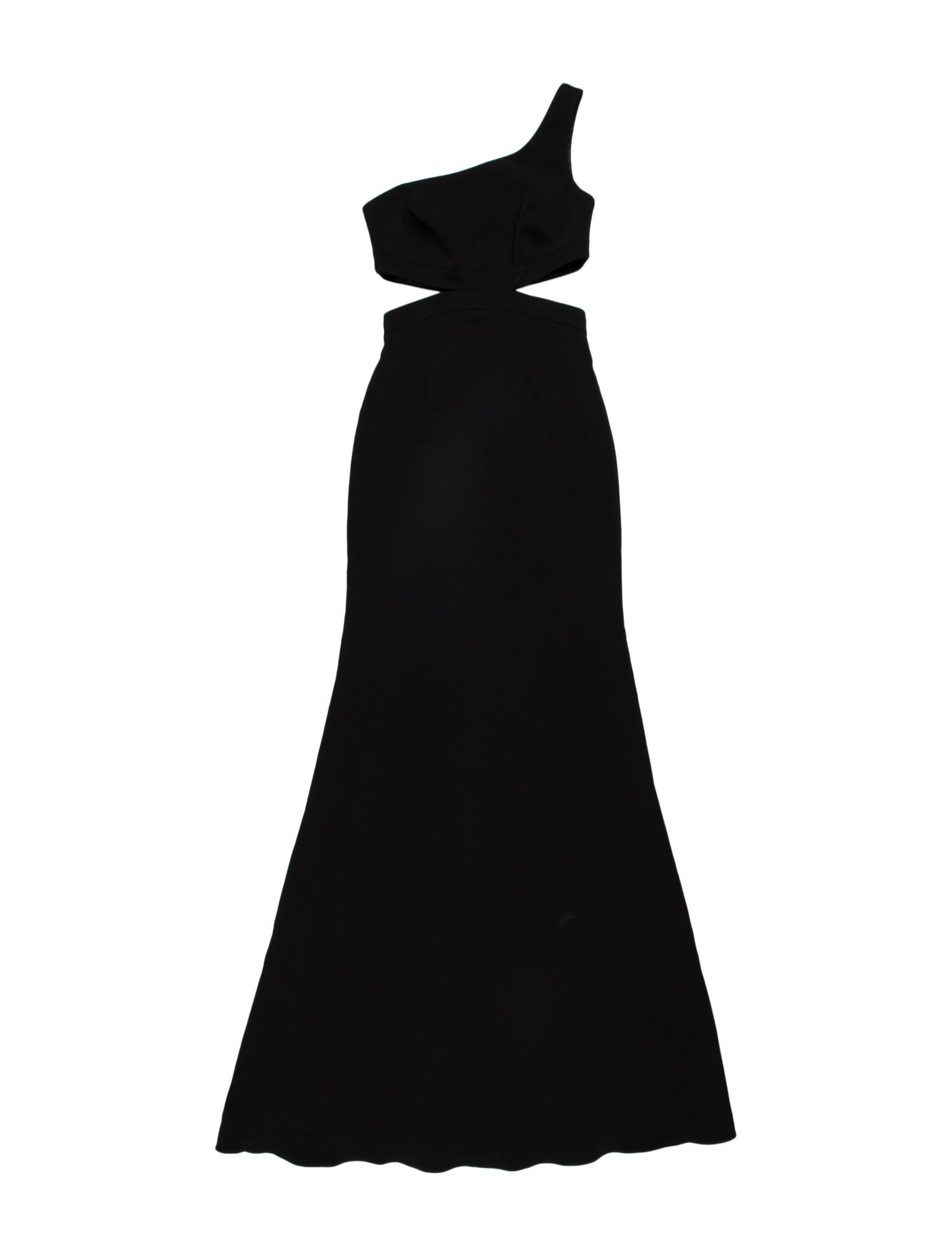 Jay Godfrey One-Shoulder Long Dress